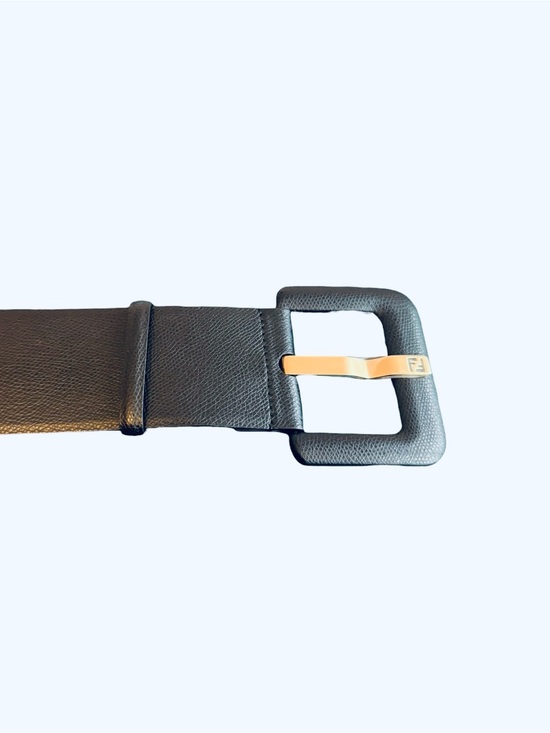 Fendi Forever Black Maxi Leather Belt Size 75cm/30in (Small) NWOT main image 9